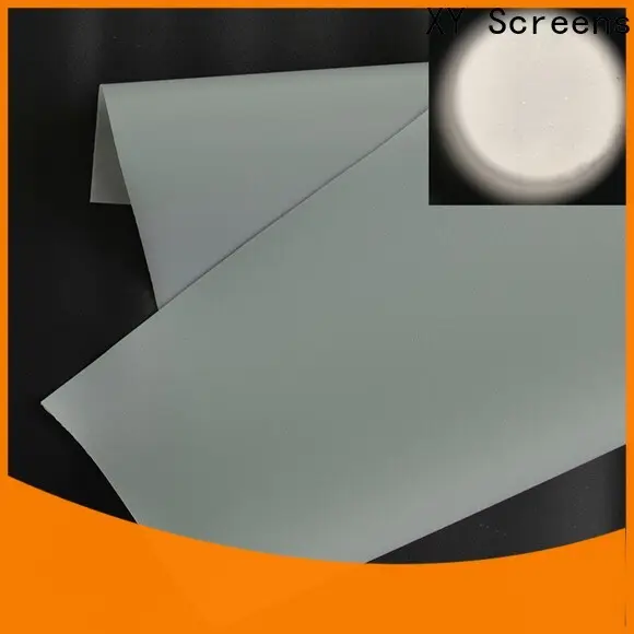 XY Screens flexible rear projection fabric inquire now for motorized projection screen 1