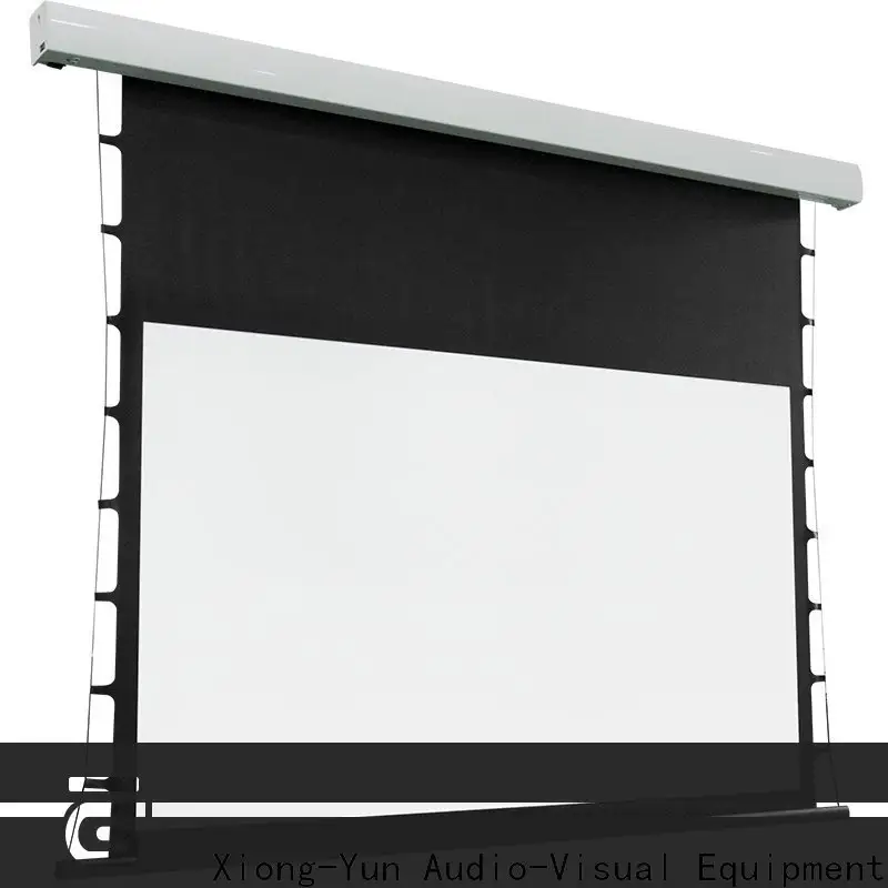 XY Screens electric projector screen personalized for indoors 1