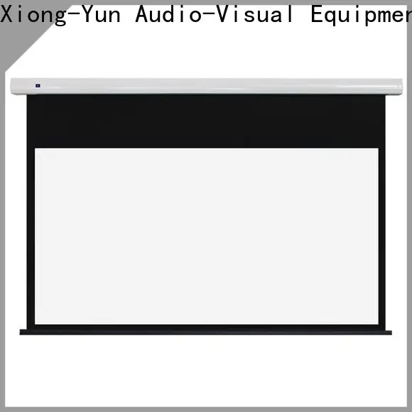 XY Screens Motorized Projection Screen factory for indoors1 1