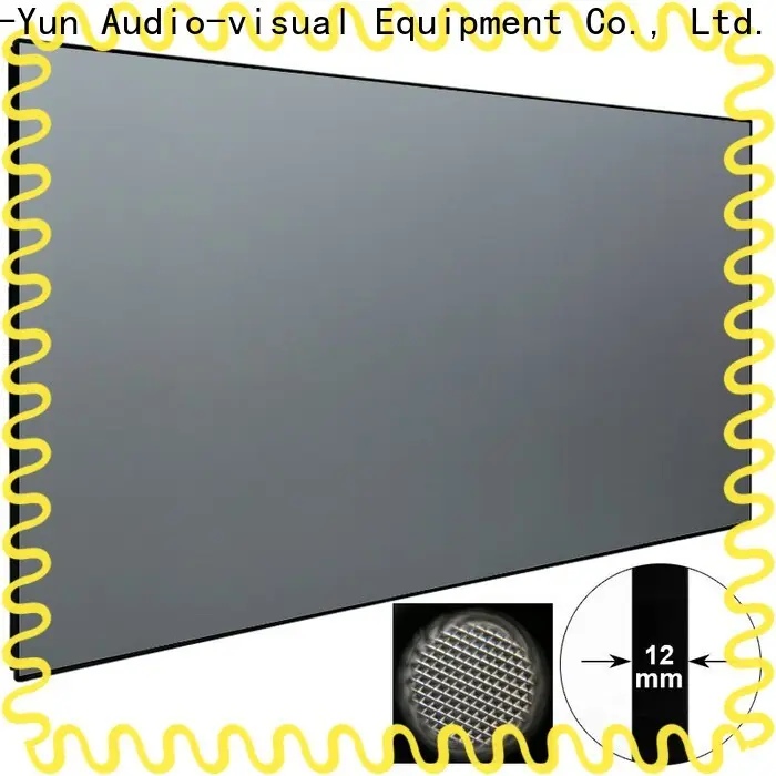 XY Screens tension ultra short throw projector screen manufacturer for television1 1