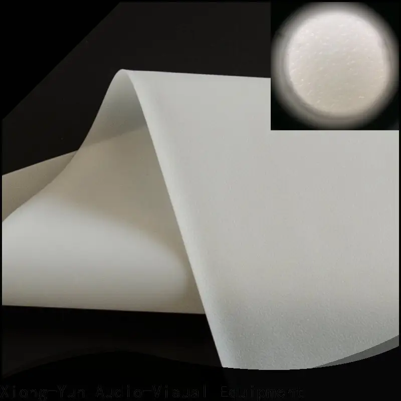 XY Screens rear projection screen material with good price for thin frame projector screen 1