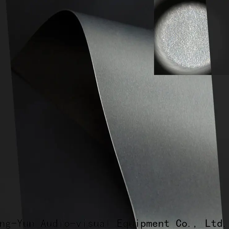 XY Screens Ambient Light Rejecting Fabrics series for thin frame projector screen 1