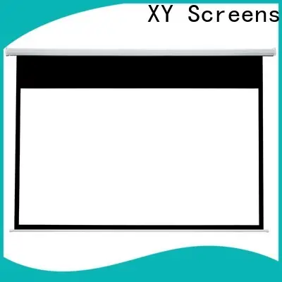 intelligent motorized projector screen personalized for theater 1