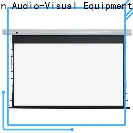 durable Motorized Projection Screen factory price for rooms 1