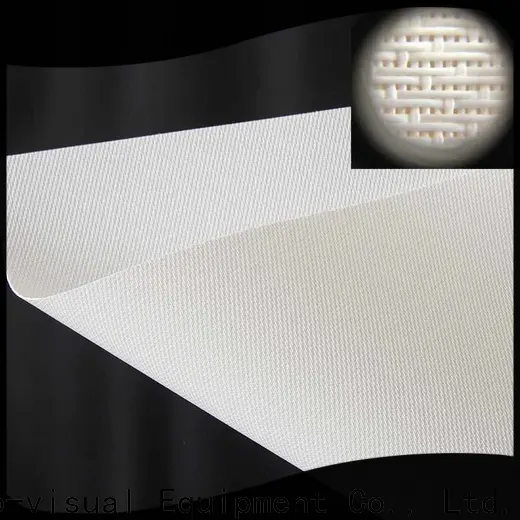 transparent acoustic projector screen from China for fixed frame projection screen 1