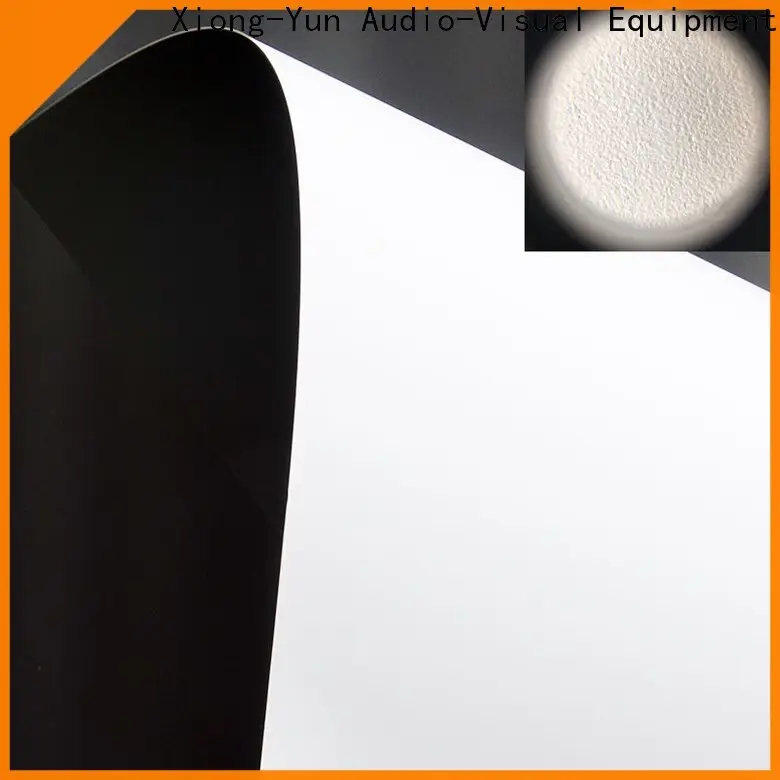 XY Screens front fabrics with good price for thin frame projector screen3 1
