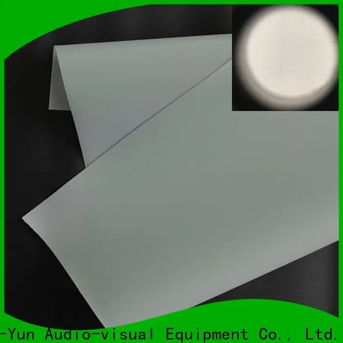 XY Screens rear projection screen material design for fixed frame projection screen3 1