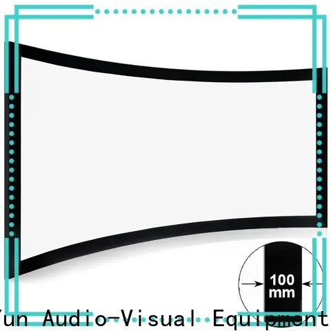 XY Screens slim curved projector screen diy manufacturer for rooms 1