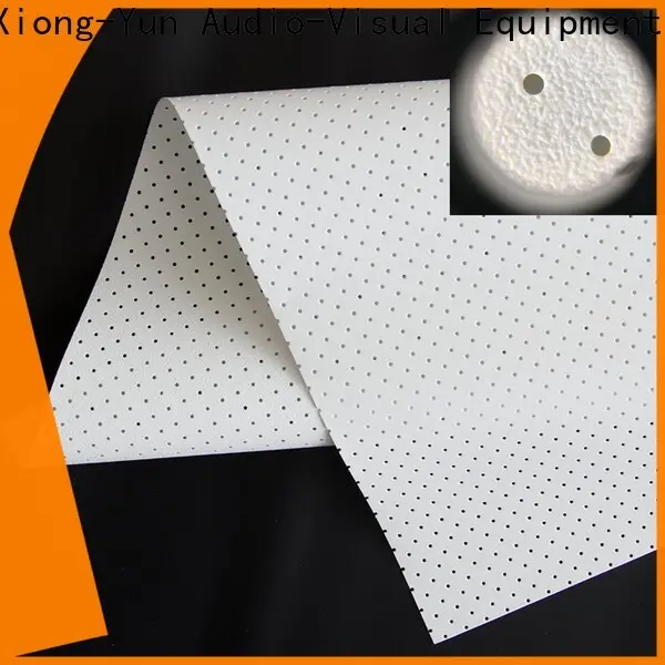 XY Screens 120 acoustically transparent screen from China for thin frame projector screen2 1