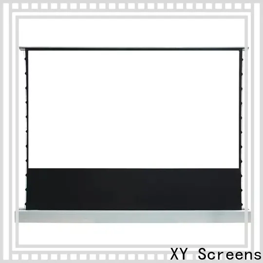 rising pull up projector screen with good price for home 1