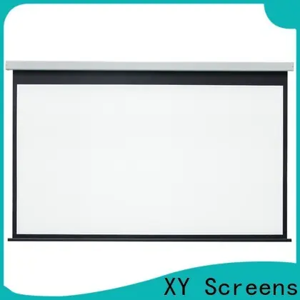 XY Screens Motorized Projection Screen factory price for home 1