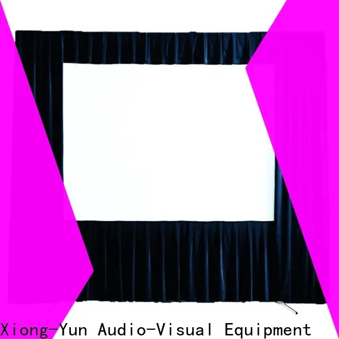 XY Screens curved outdoor projector screen supplier for square 1
