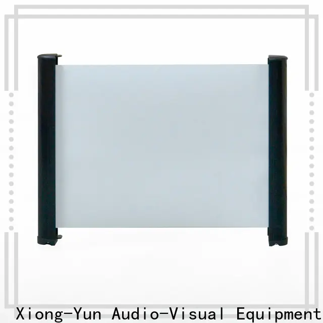 XY Screens tabletop projector screens personalized for indoors 1