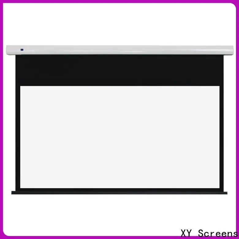 XY Screens electric theater projector screen inquire now for living room 1