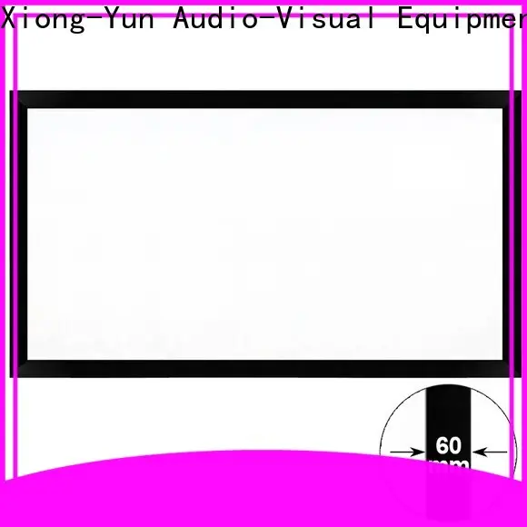 XY Screens simple shape home cinema screen with good price for office 1