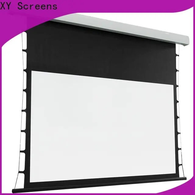 XY Screens fixed projector screen design for indoors 1