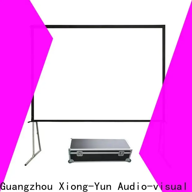 XY Screens outdoor retractable projector screen factory price for park 1