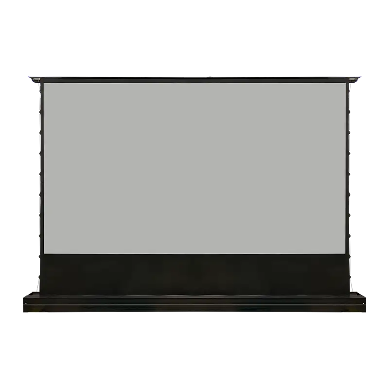 High-end Motorized Floor Rising Projector Screen EDL70 (70-120'') 1