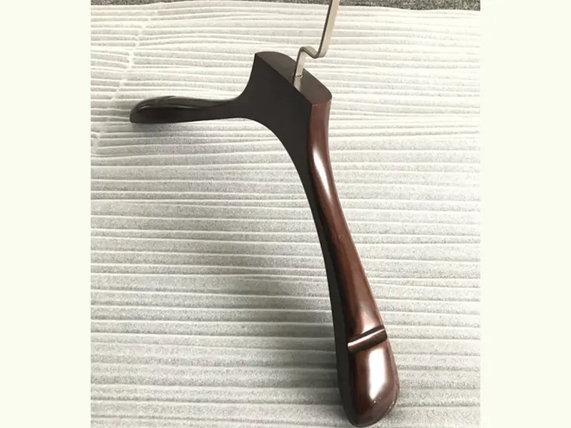 flat wooden coat hanger manufacturer for trouser LEEVANS 8