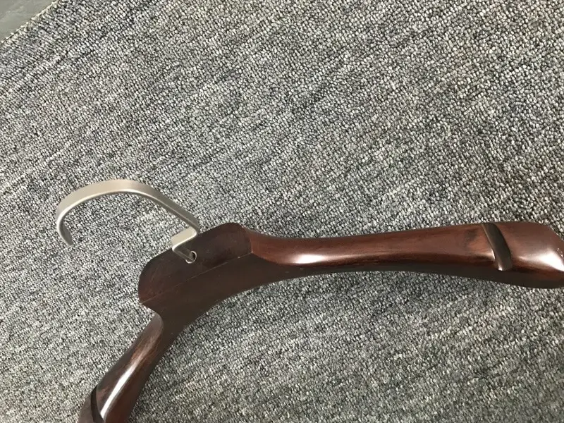 flat wooden coat hanger manufacturer for trouser LEEVANS 5