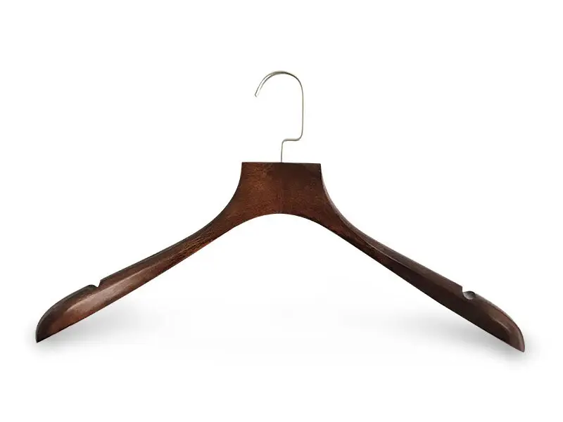 flat wooden coat hanger manufacturer for trouser LEEVANS 2