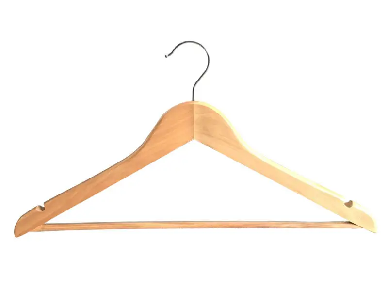 LEEVANS custom wooden cloth hanger hardwearing for trouser 2