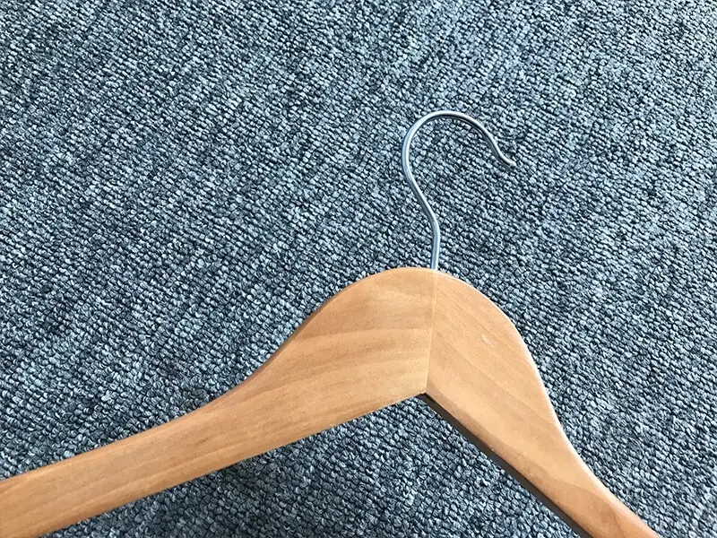 LEEVANS custom wooden cloth hanger hardwearing for trouser 6