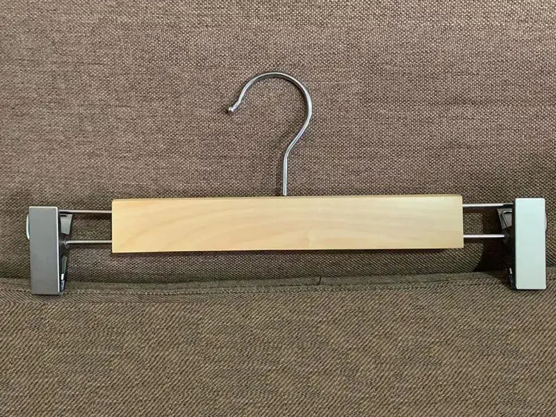 Wooden Hangers Engraved Wooden Hangers Natural Jacket for Sale 2