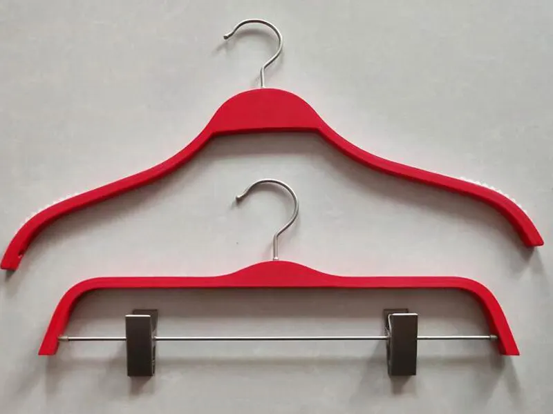 Top Thin Wooden Hangers for Clothing Brand Stores Natural 41.5cm; 1.2cm Thickness 6