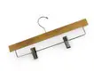 Childrens Wooden Hangers Wholesale 3.0mm Swivel Hook with Chrome Wooden Hangers Wholesale - LEEVANS 2