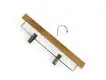 Childrens Wooden Hangers Wholesale 3.0mm Swivel Hook with Chrome Wooden Hangers Wholesale - LEEVANS 4