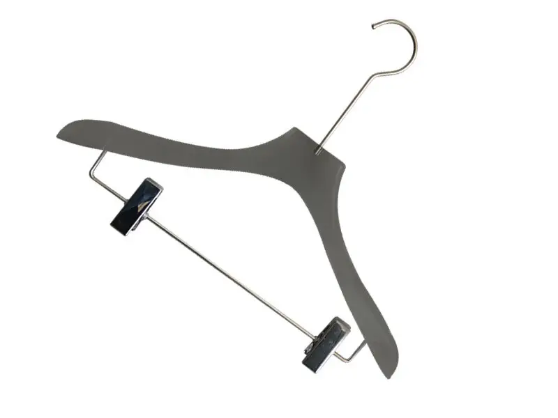 Portable Clothes Hanger Black Grey Acrylic Hangers Wholesale - LEEVANS 5