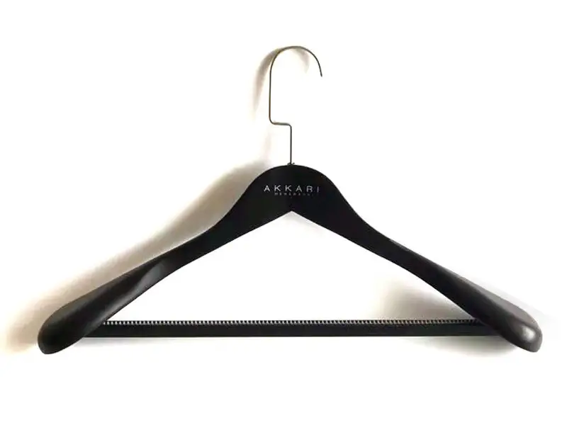 fashion wooden trouser hanger luxury  manufacturer for children 2