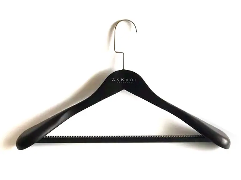 LEEVANS Best wooden suit hangers with clips factory for clothes 2