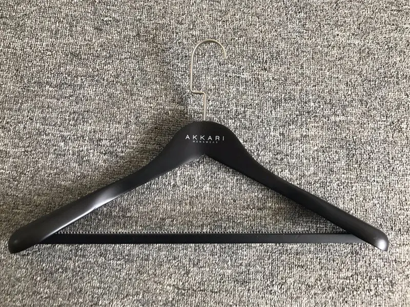 LEEVANS Best wooden suit hangers with clips factory for clothes 3
