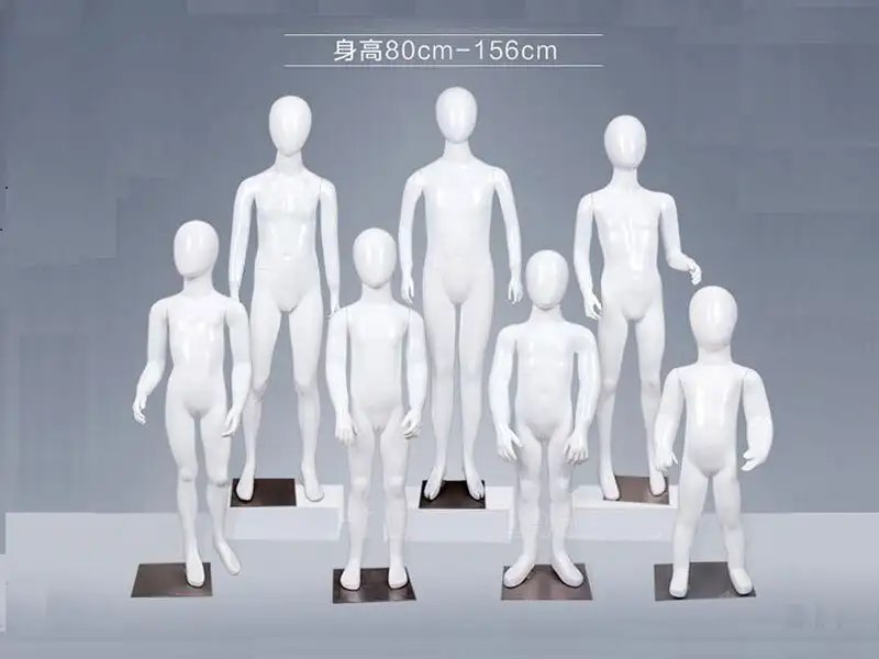 Good Quality Full Body Kids Mannequin For Window Display, Children Clothes Mannequin 1