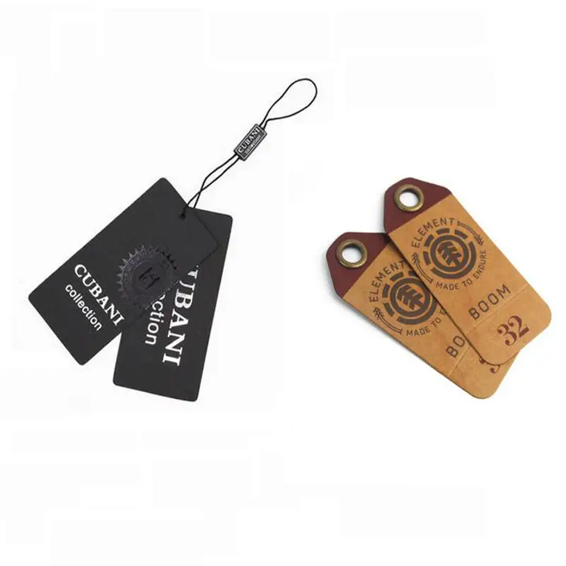 Free Design Newest Hang Tag String Wholesale For High-End Garments For Garment For Tags For Clothes 1