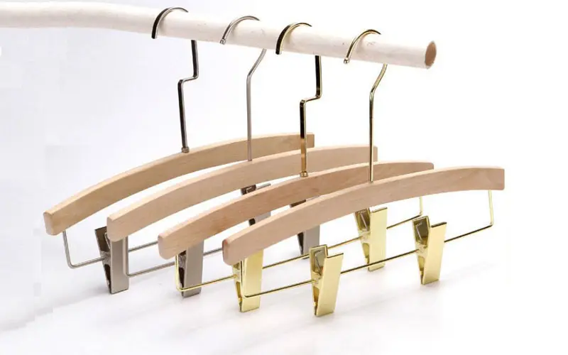 Latest wooden baby clothes hangers for business 2