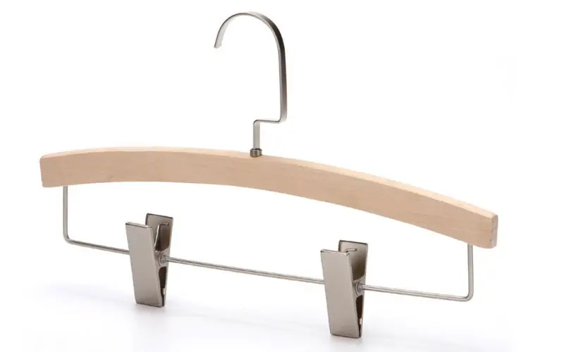 Latest wooden baby clothes hangers for business 5