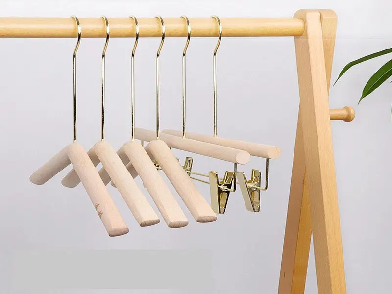 LEEVANS Dark Brown Wooden Hangers Price List 2