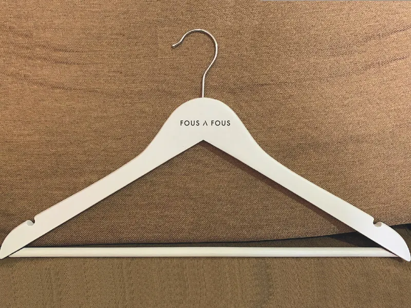 Dark Brown Wooden Hangers by Air Or Sea Wooden Hangers Wholesale - LEEVANS 5