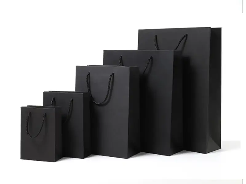 Hot Sale Paper Shopping Bag With Logo Printed 1