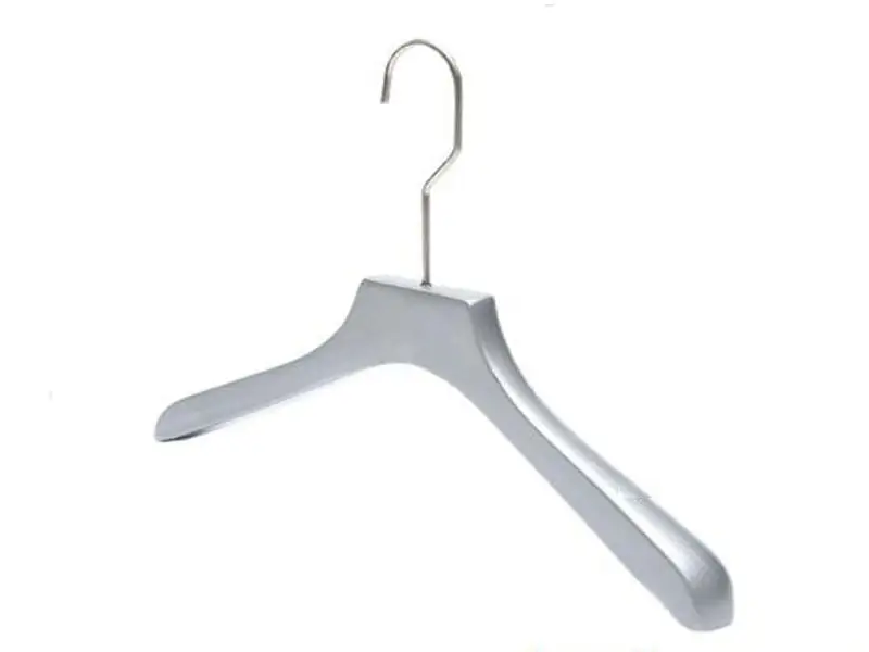 Silver Wooden Hanger For Light  Luxury Clothes And Dresses 1