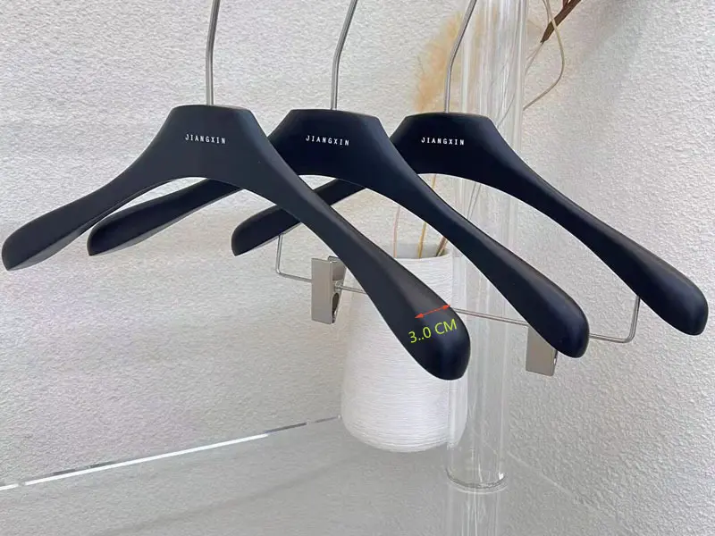 Grey Wooden Hangers 1 Week by LEEVANS 6