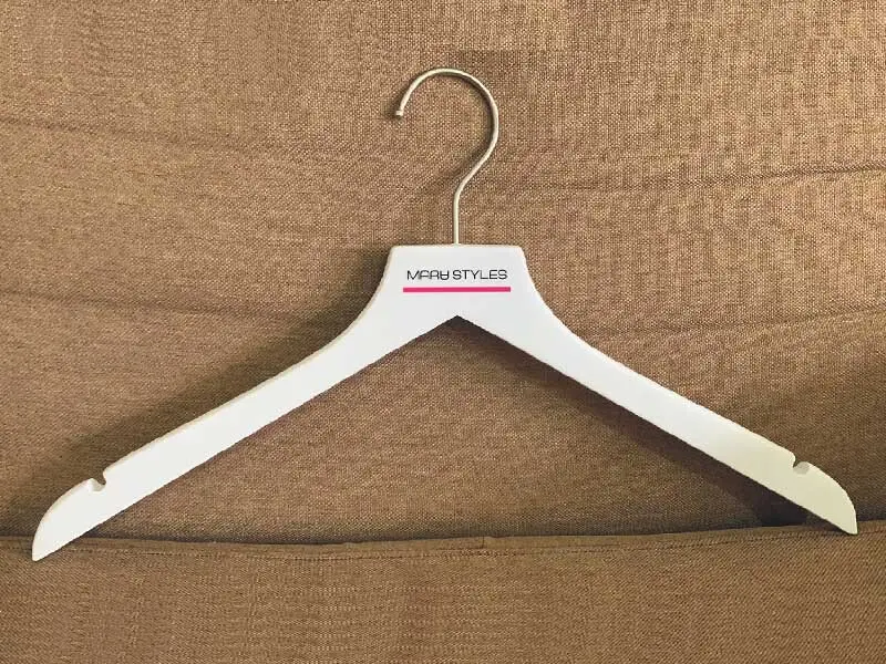 Black Wooden Hangers 44.5CM /38CM - - LEEVANS 3