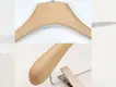 Wooden Dress Hangers Beech Wooden by LEEVANS 5