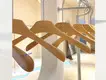 Wooden Dress Hangers Beech Wooden by LEEVANS 6