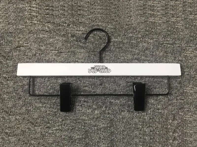 Kids White Wooden Hangers Shop Or Store - - LEEVANS 3