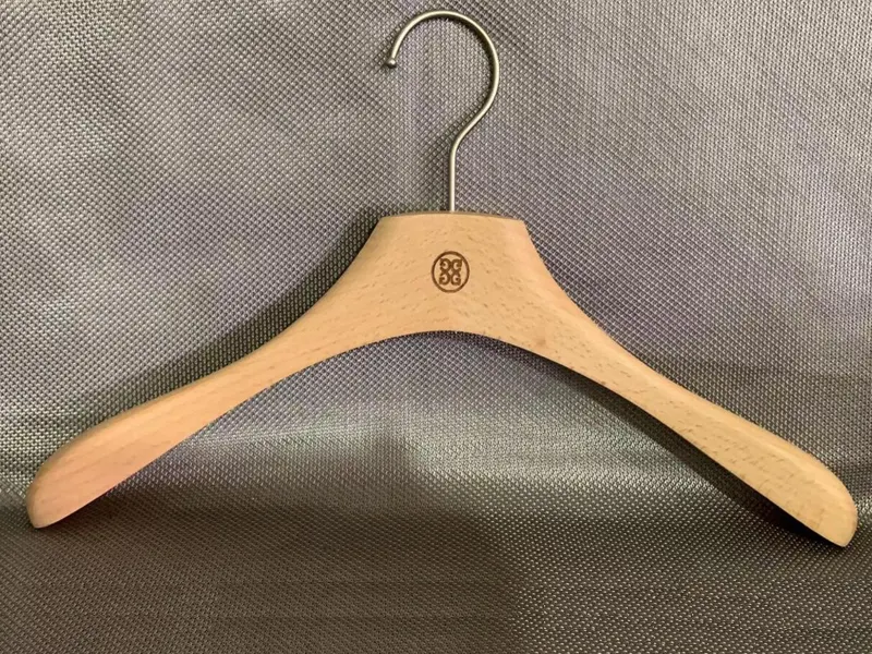 Wooden Pants Hangers Metal Hardware - - LEEVANS 5