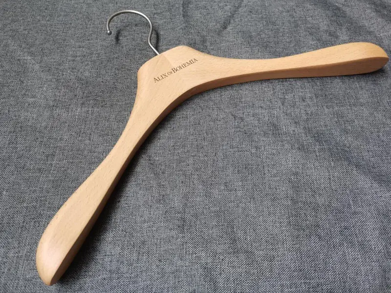 Wooden Pants Hangers Metal Hardware - - LEEVANS 2